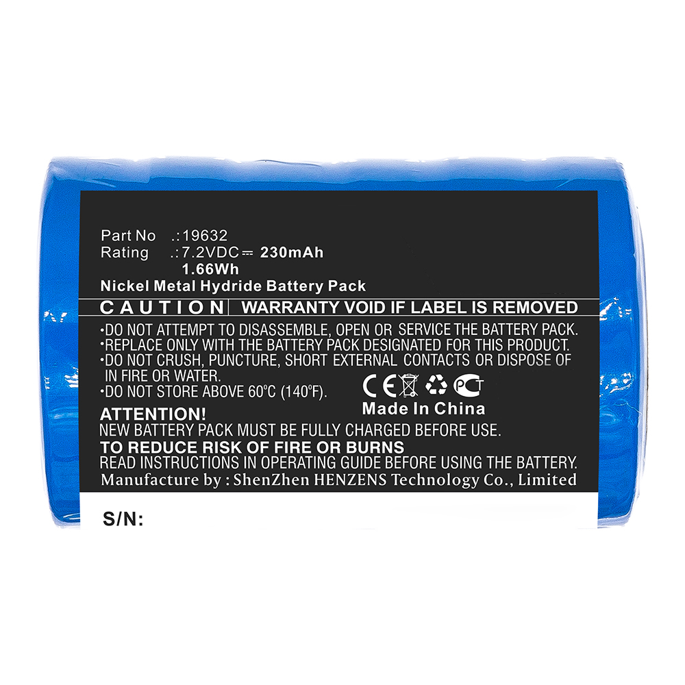 Batteries for ServoxMedical