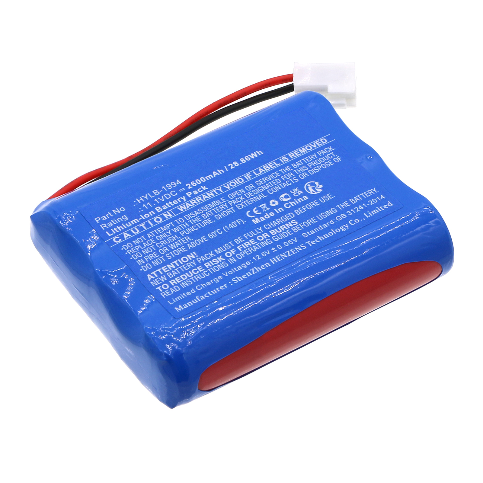 Batteries for BiocareMedical