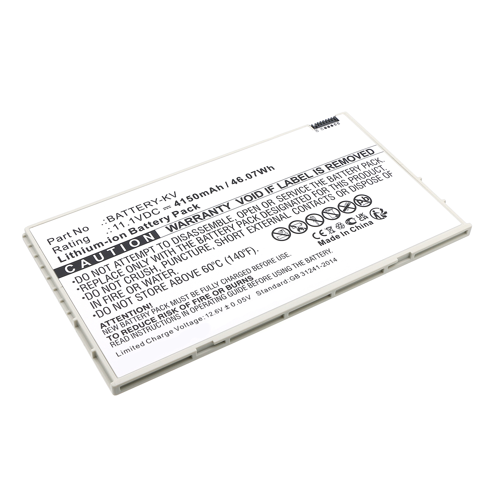Batteries for iRayMedical