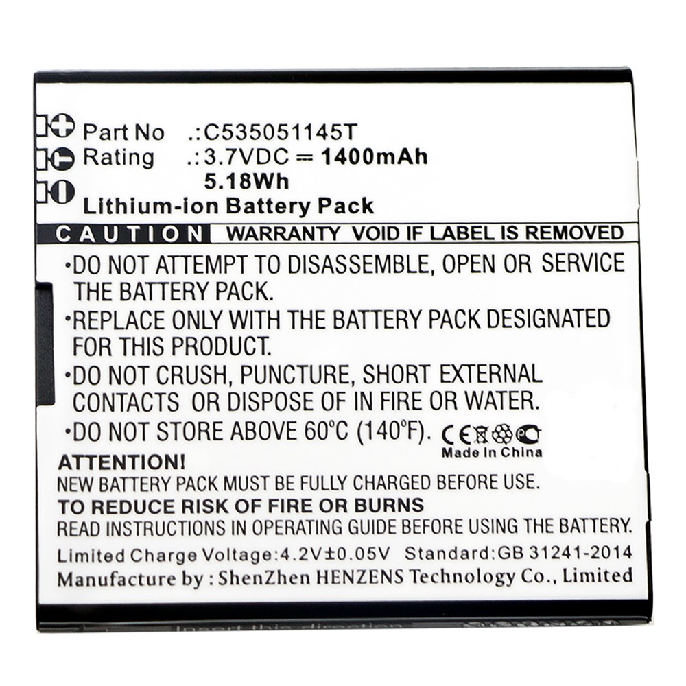 Batteries for BluCell Phone