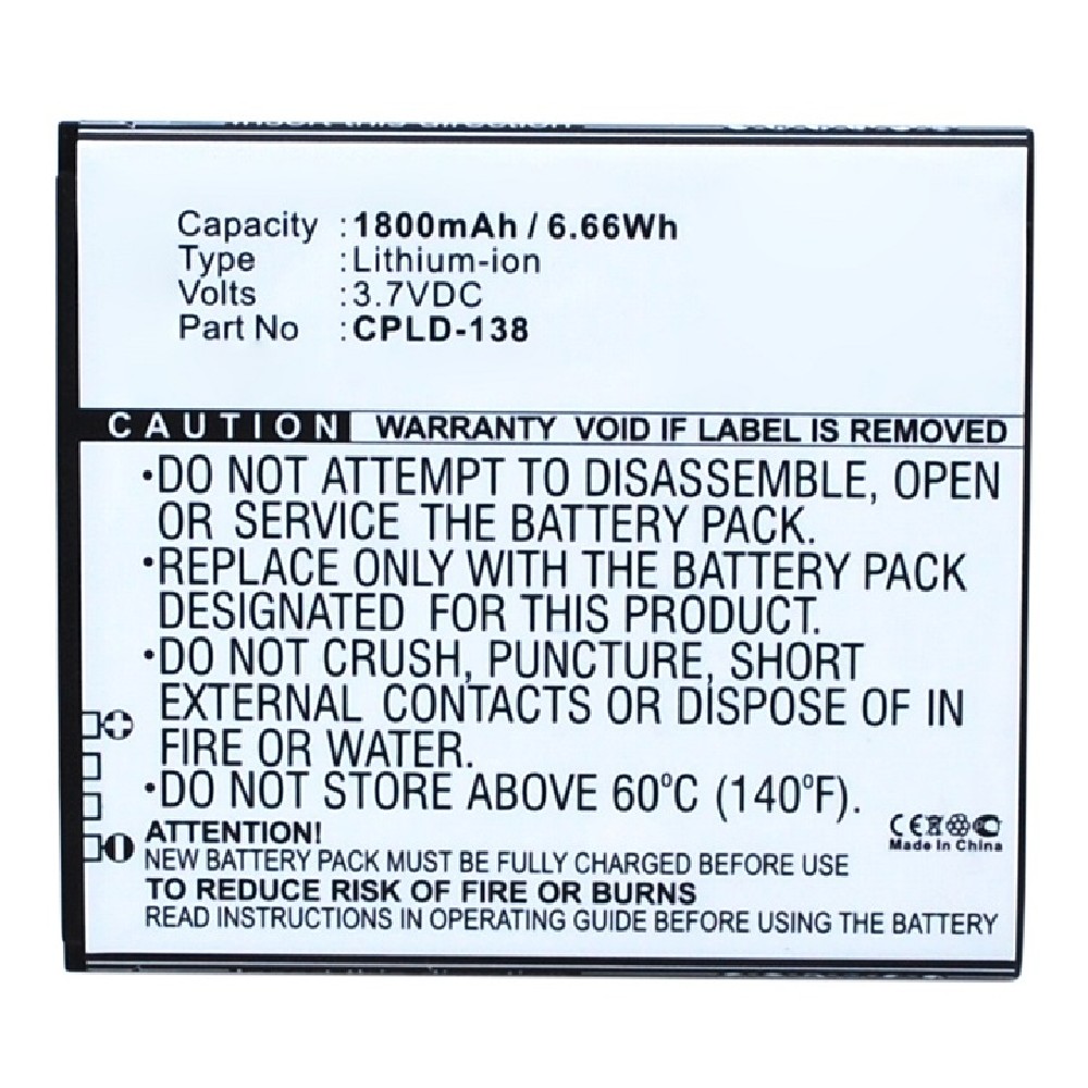 Batteries for CoolpadCell Phone