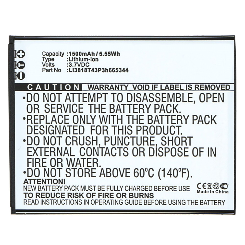 Batteries for ZTECell Phone