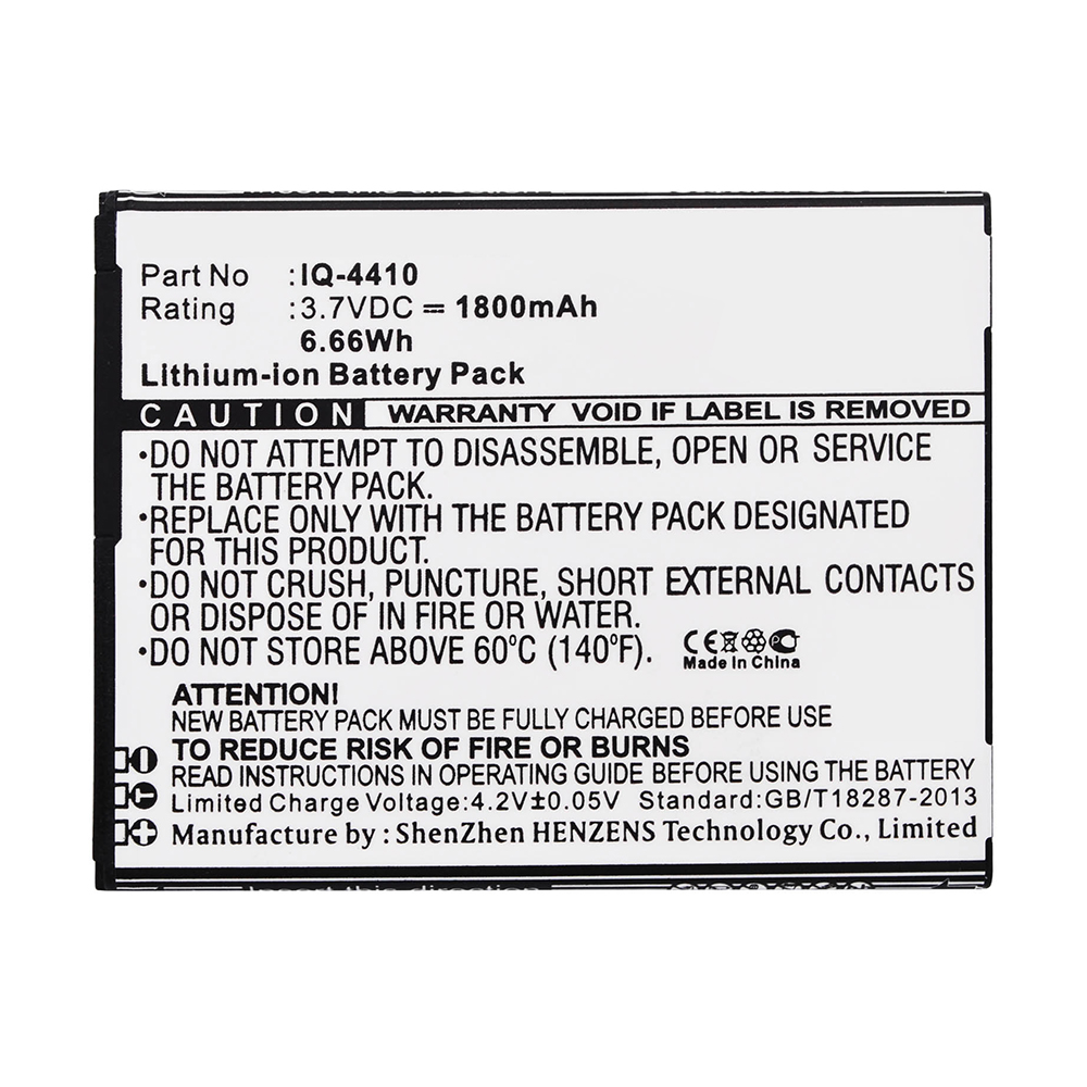 Batteries for Fly IQ-4410 Cell Phone