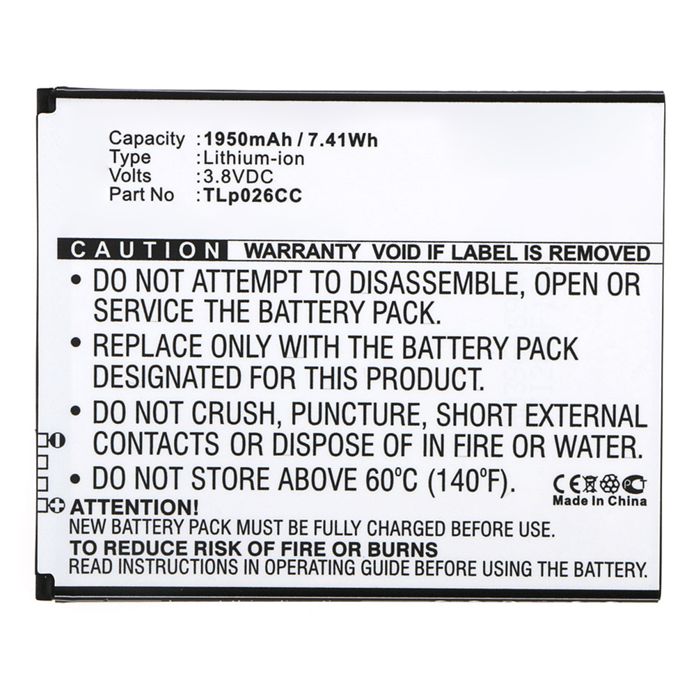 Batteries for TCLCell Phone