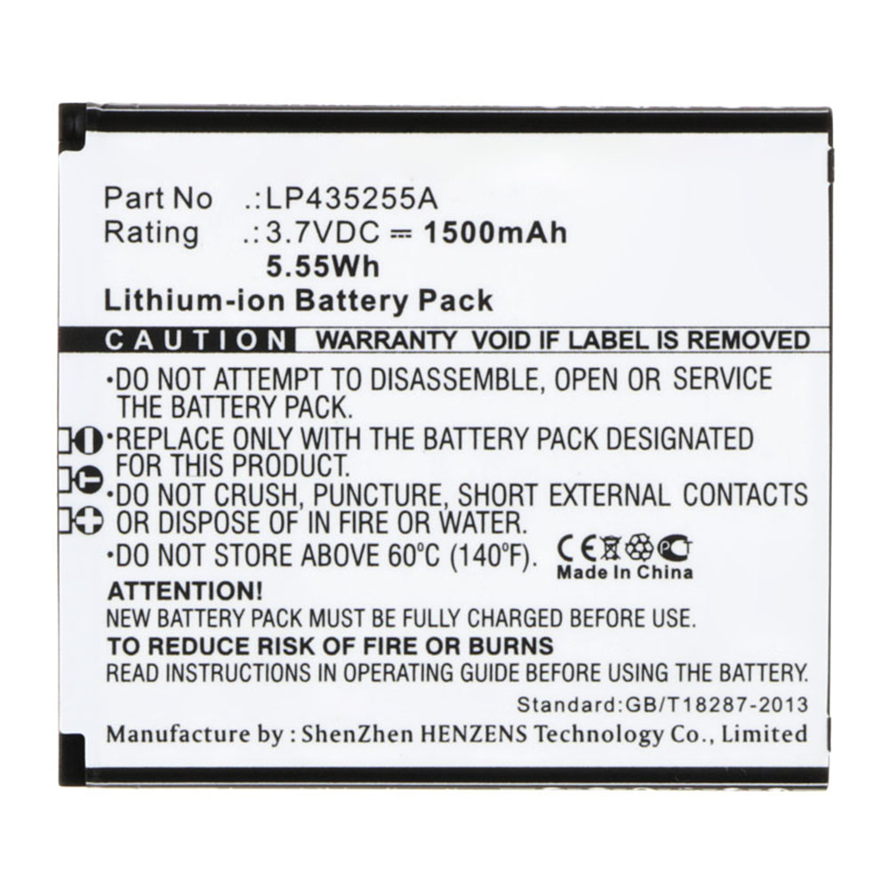 Batteries for Telefunken LP435255A Cell Phone