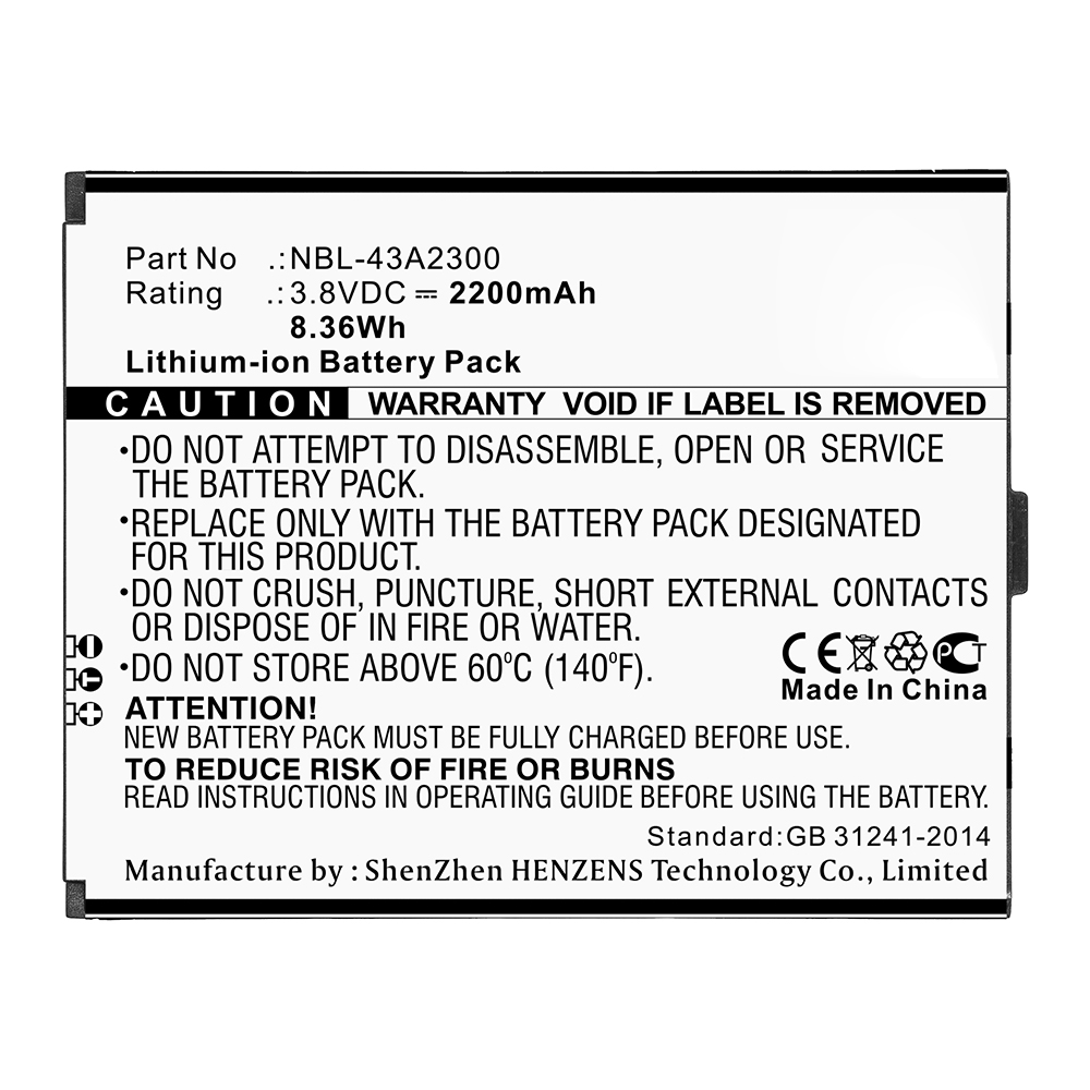 Batteries for NeffosCell Phone