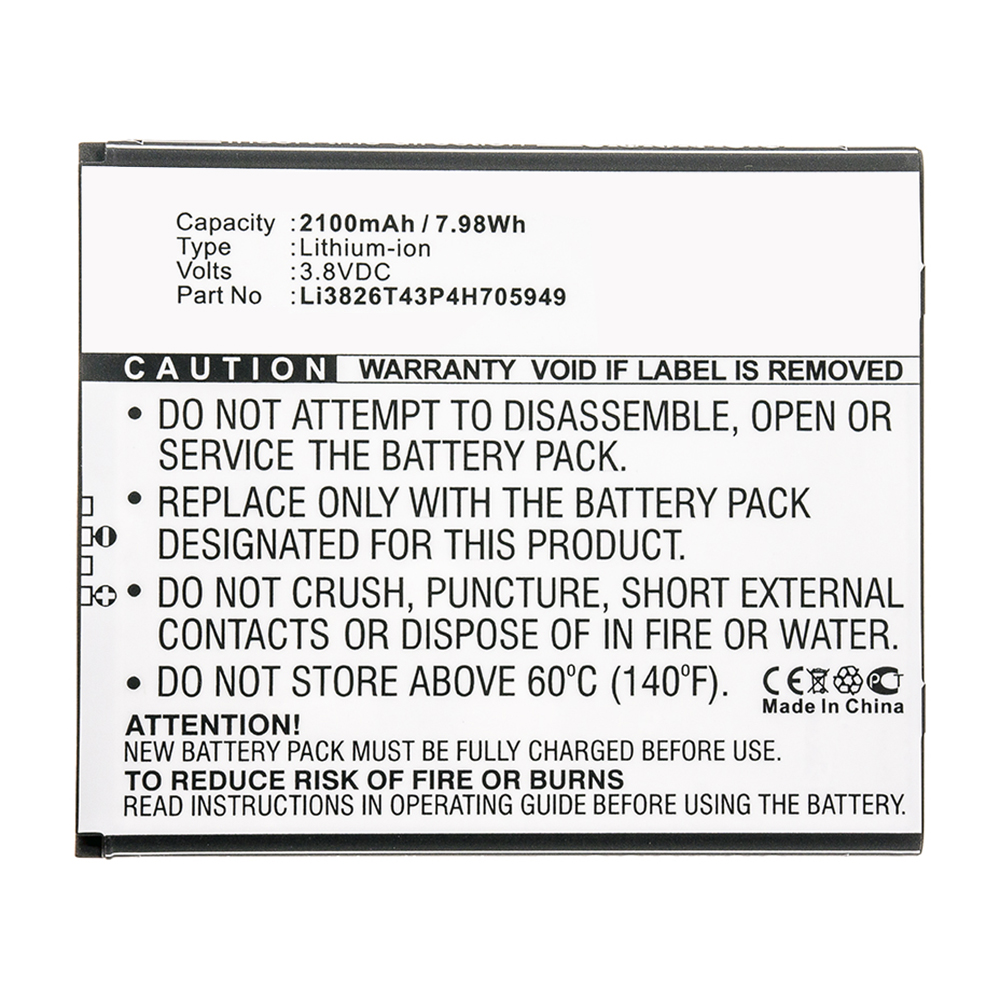 Batteries for ZTECell Phone