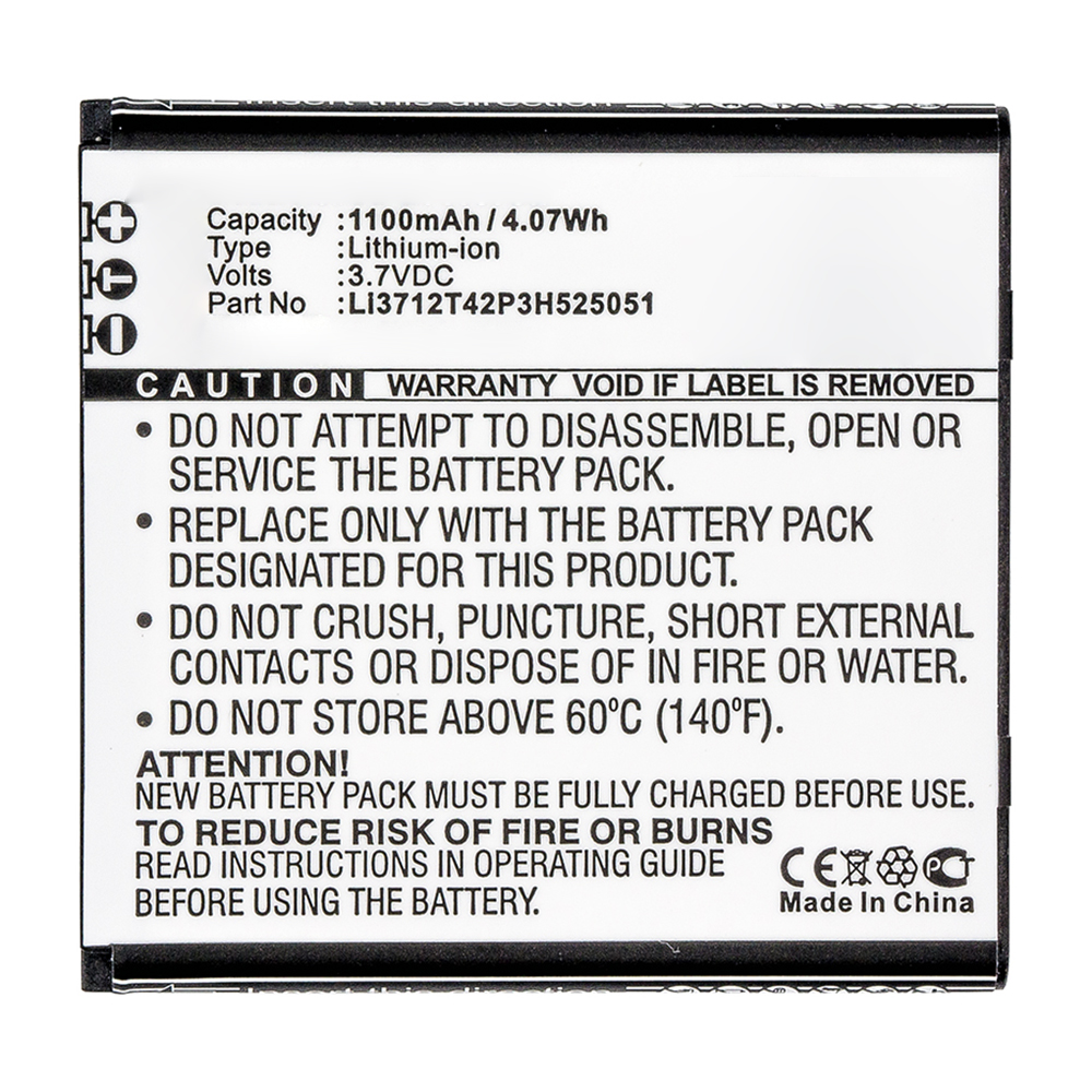 Batteries for ZTECell Phone