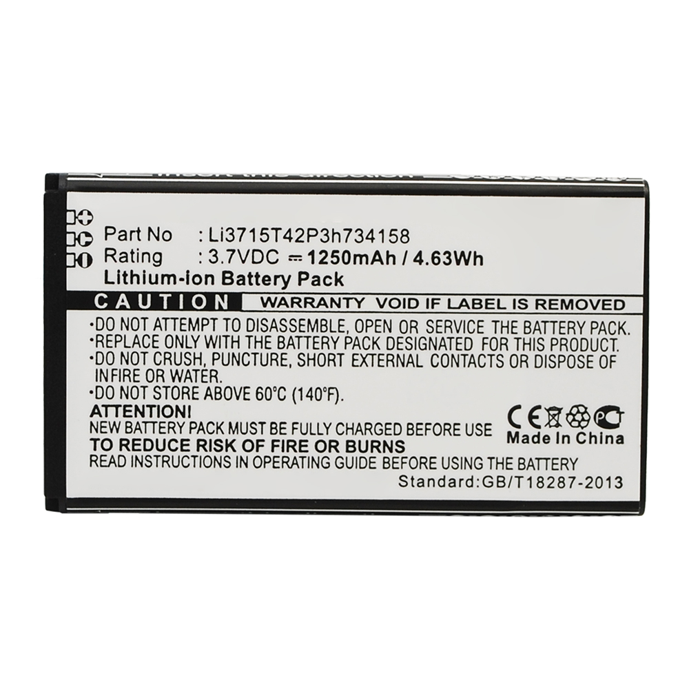 Batteries for ZTECell Phone