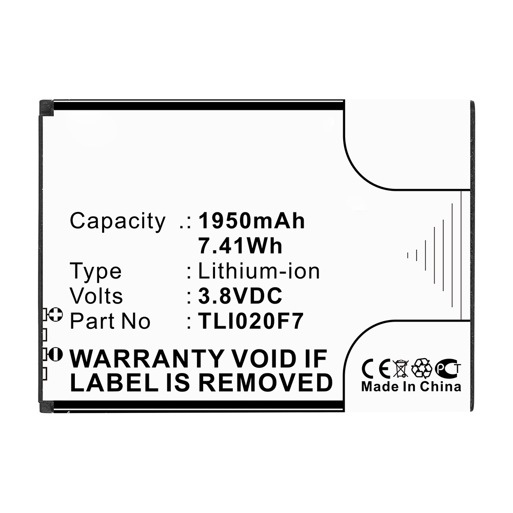 Batteries for AlcatelCell Phone