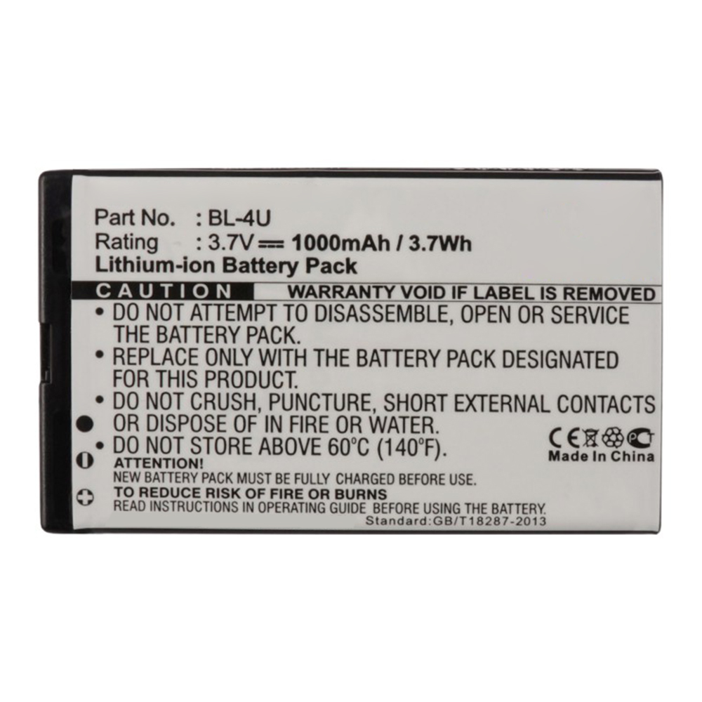 Batteries for BluCell Phone