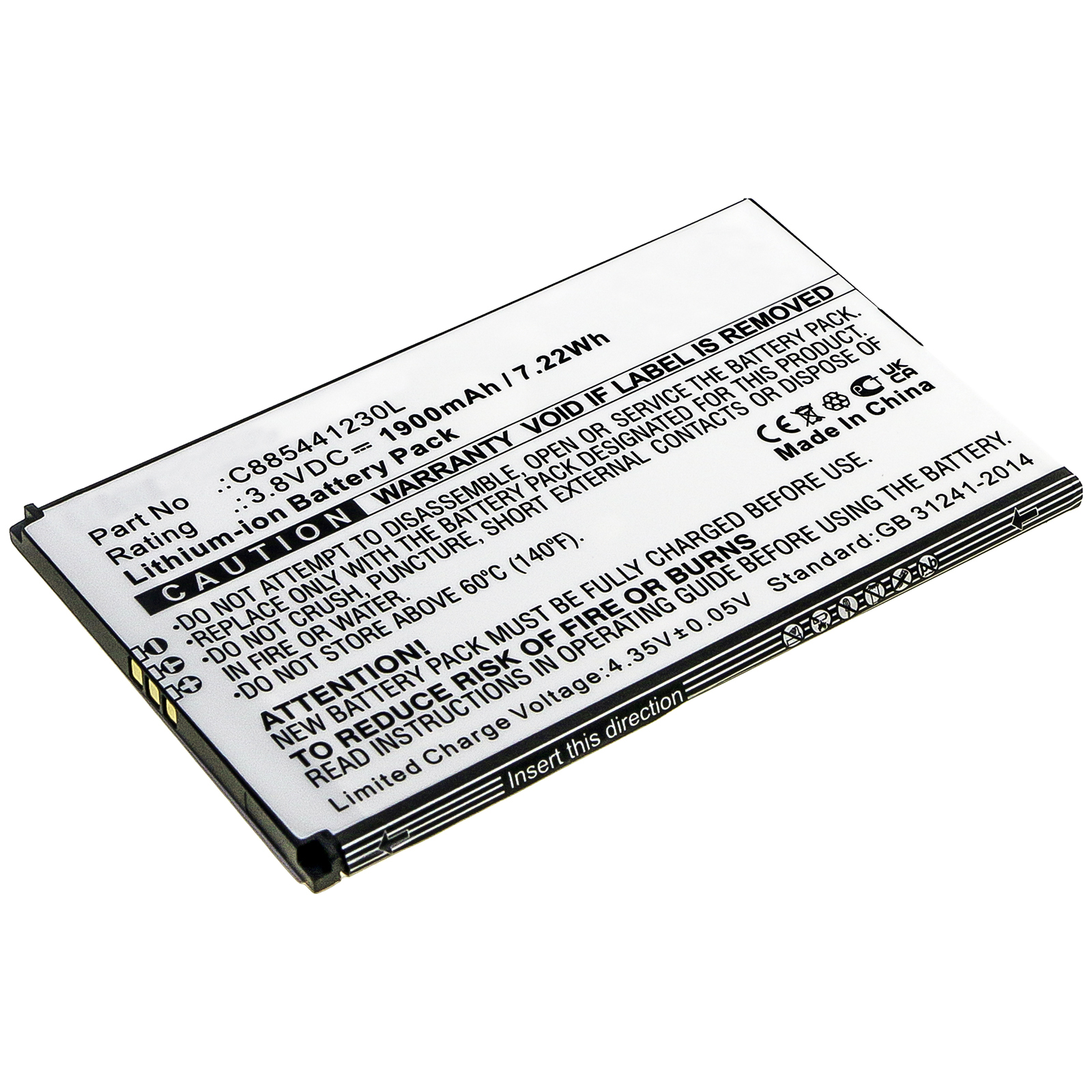 Batteries for BluCell Phone