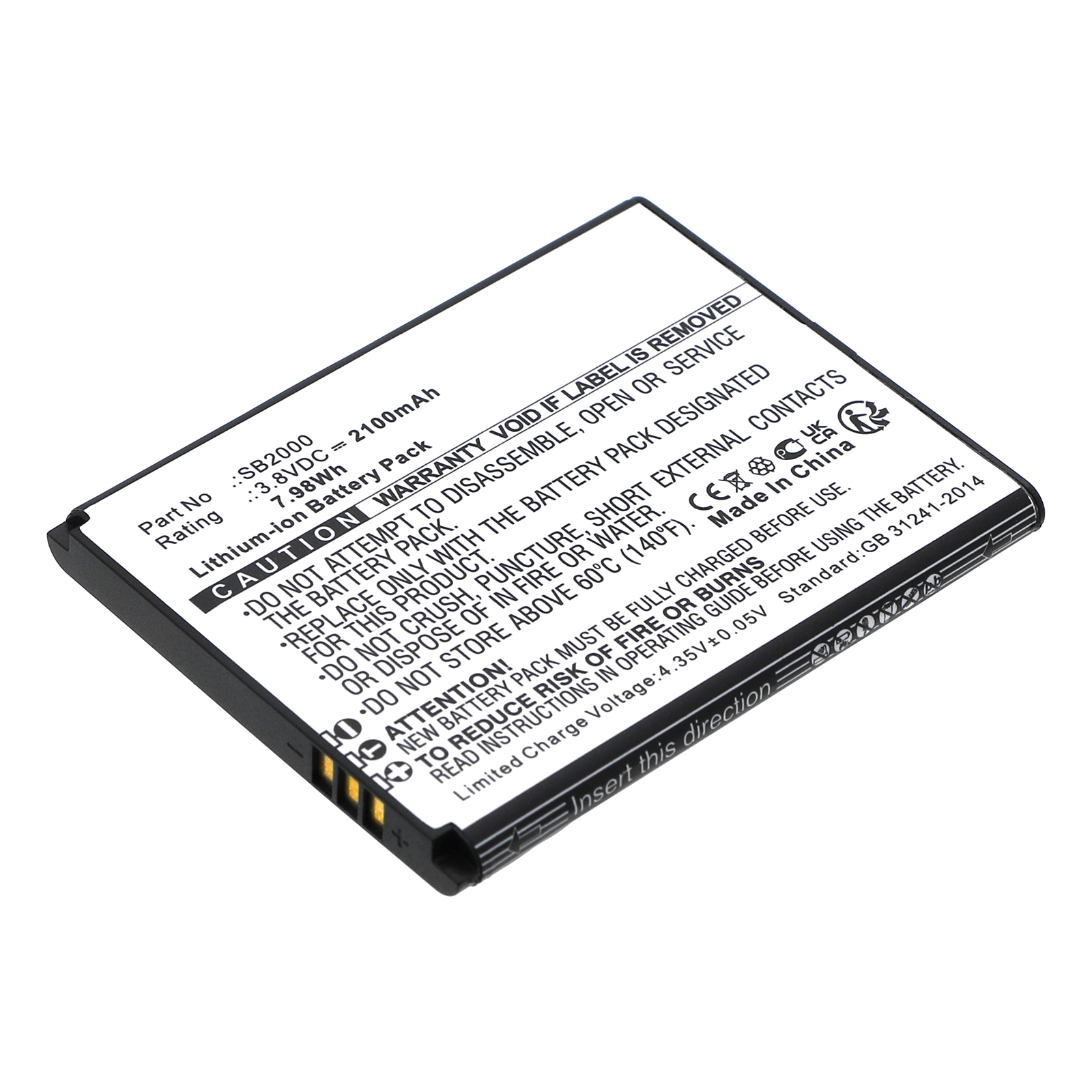 Batteries for SchokCell Phone