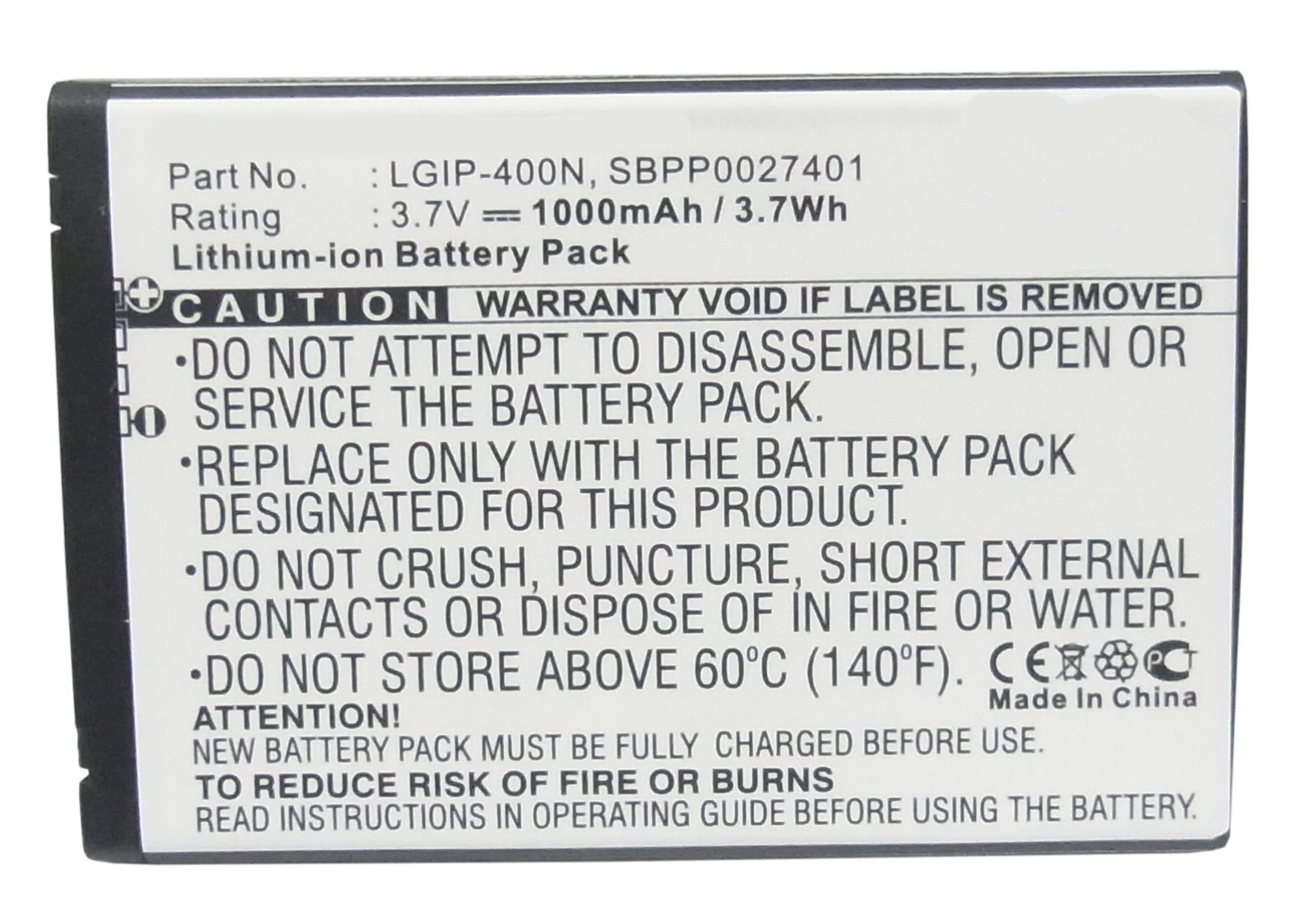 Batteries for LGCell Phone