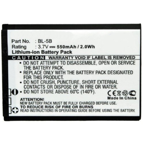 Batteries for TopblueCell Phone