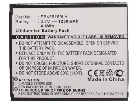 Batteries for Virgin MobileCell Phone