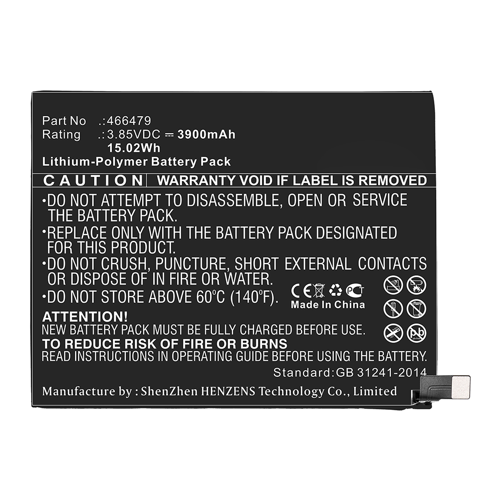 Batteries for SugarCell Phone