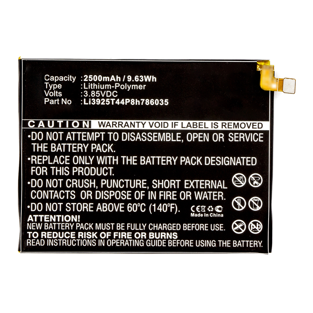 Batteries for ZTECell Phone