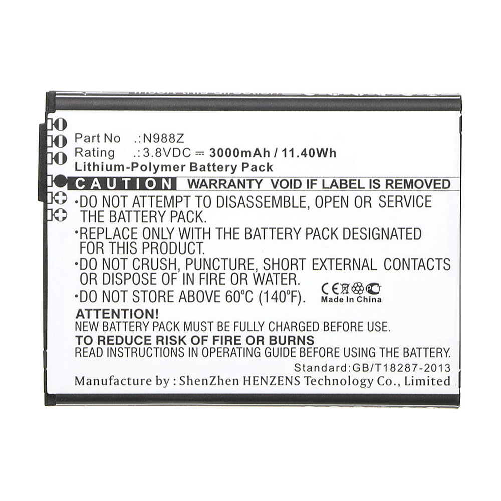 Batteries for ZTECell Phone