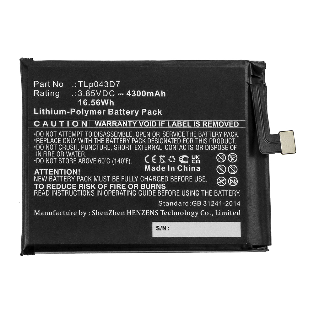 Batteries for AlcatelCell Phone