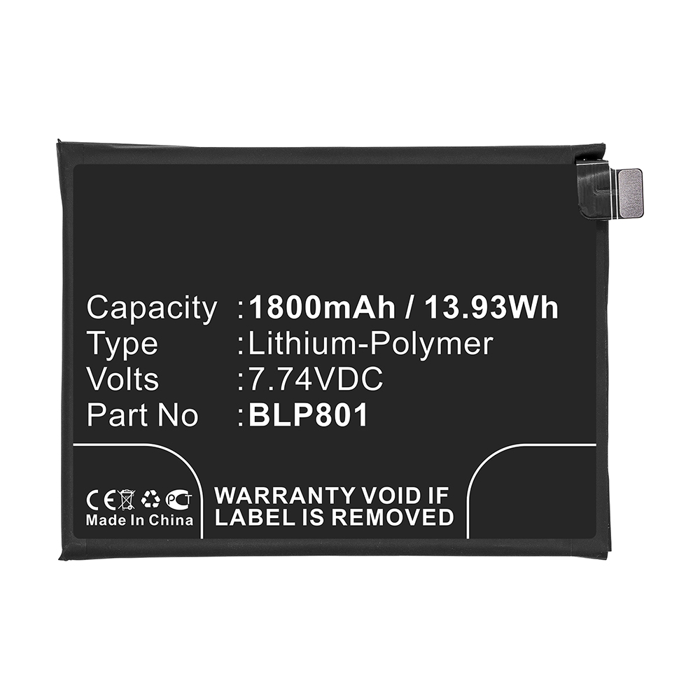 Batteries for OneplusCell Phone