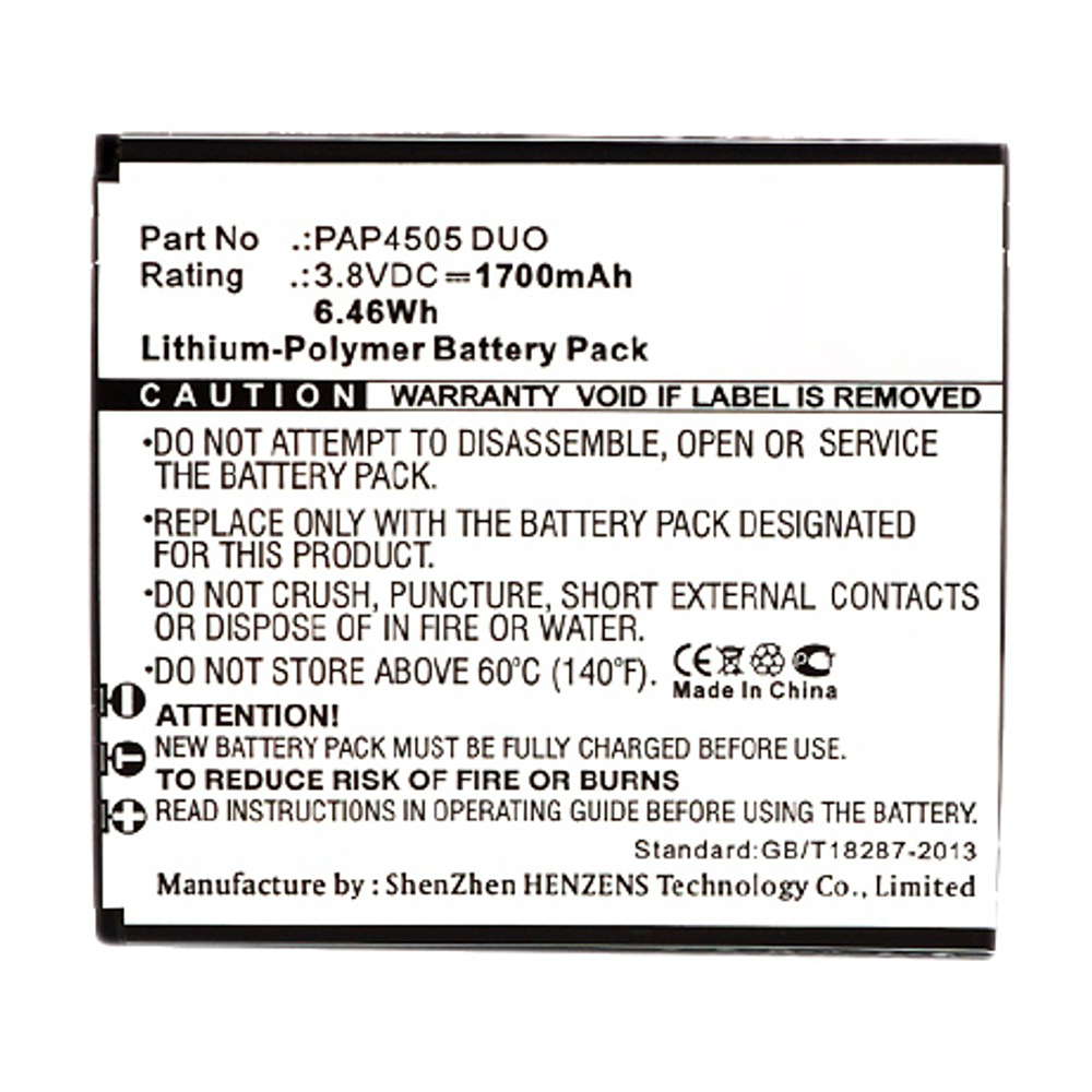 Batteries for PrestigioCell Phone