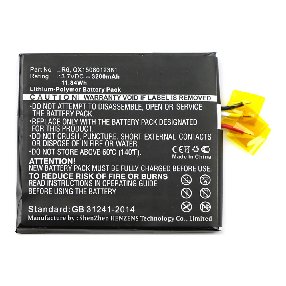 Batteries for AsperaCell Phone