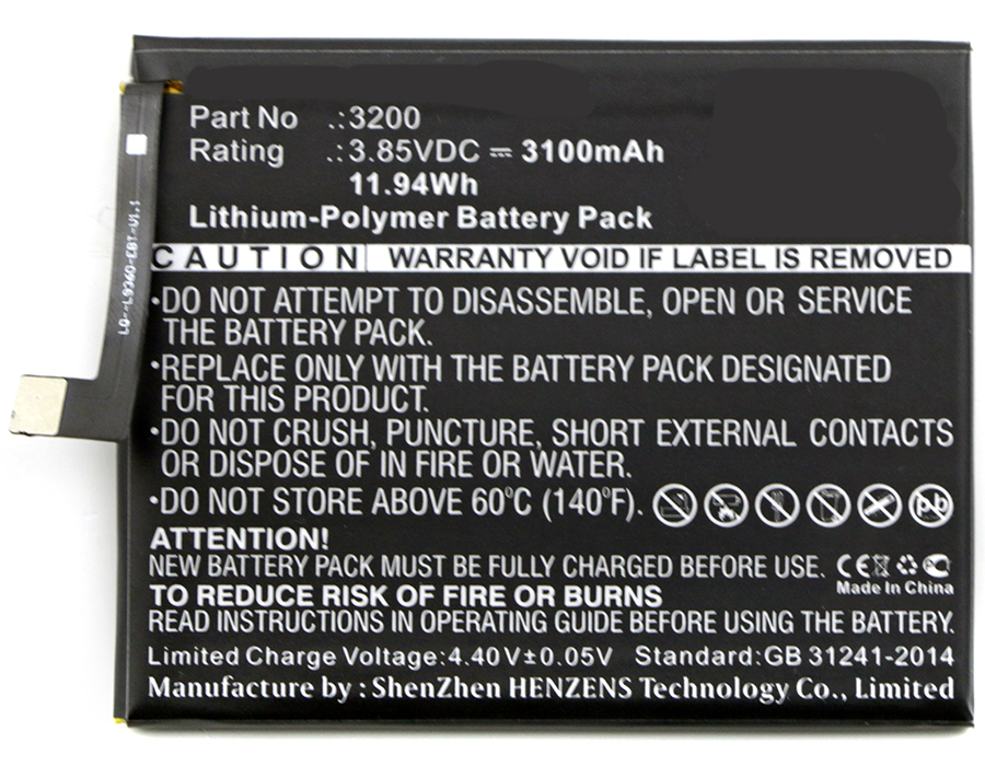 Batteries for BQCell Phone
