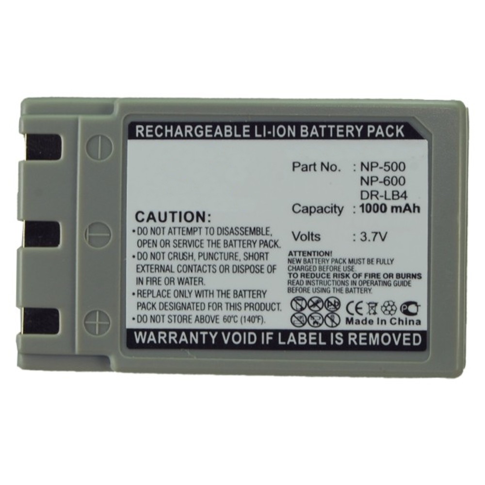 Batteries for MinoltaDigital Camera