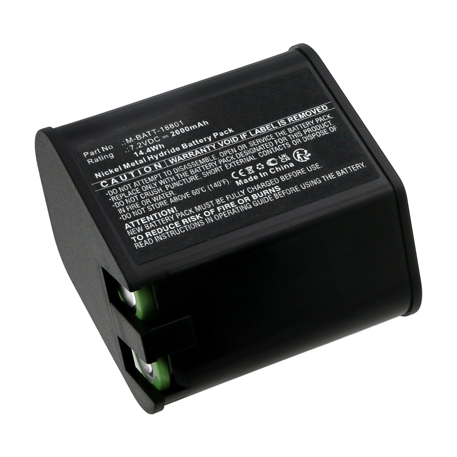Batteries for BradyPrinter