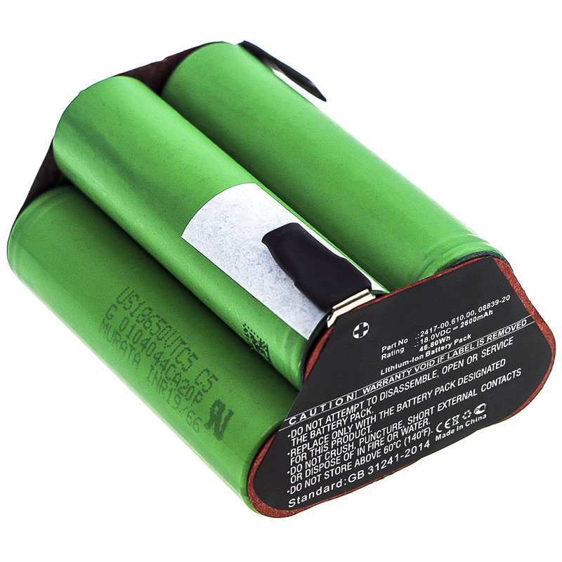 Batteries for GardenaGardening Tools