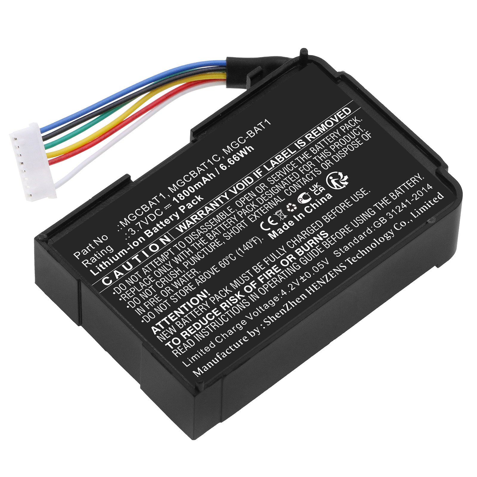 Batteries for GasClipEquipment