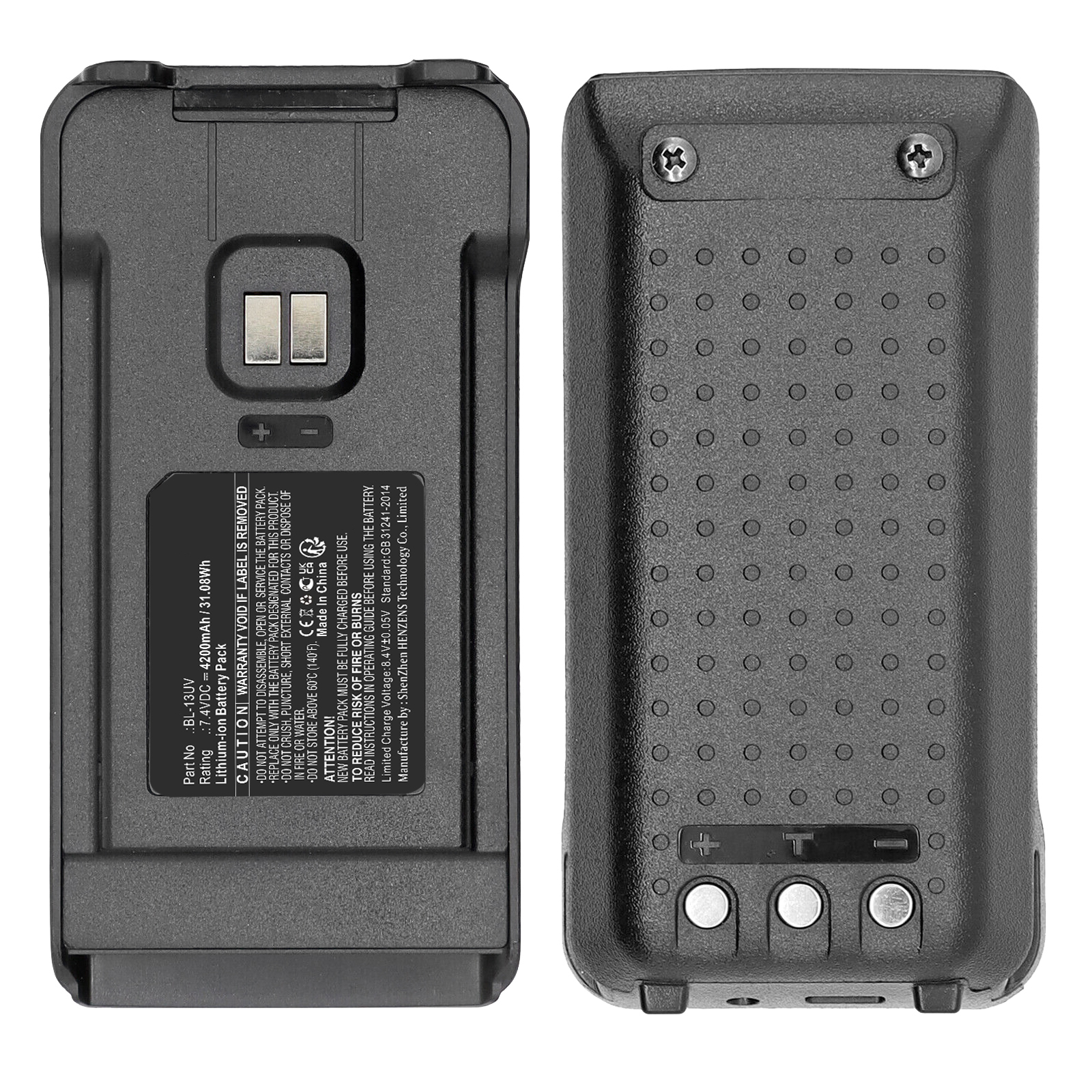 Batteries for Tytera2-Way Radio