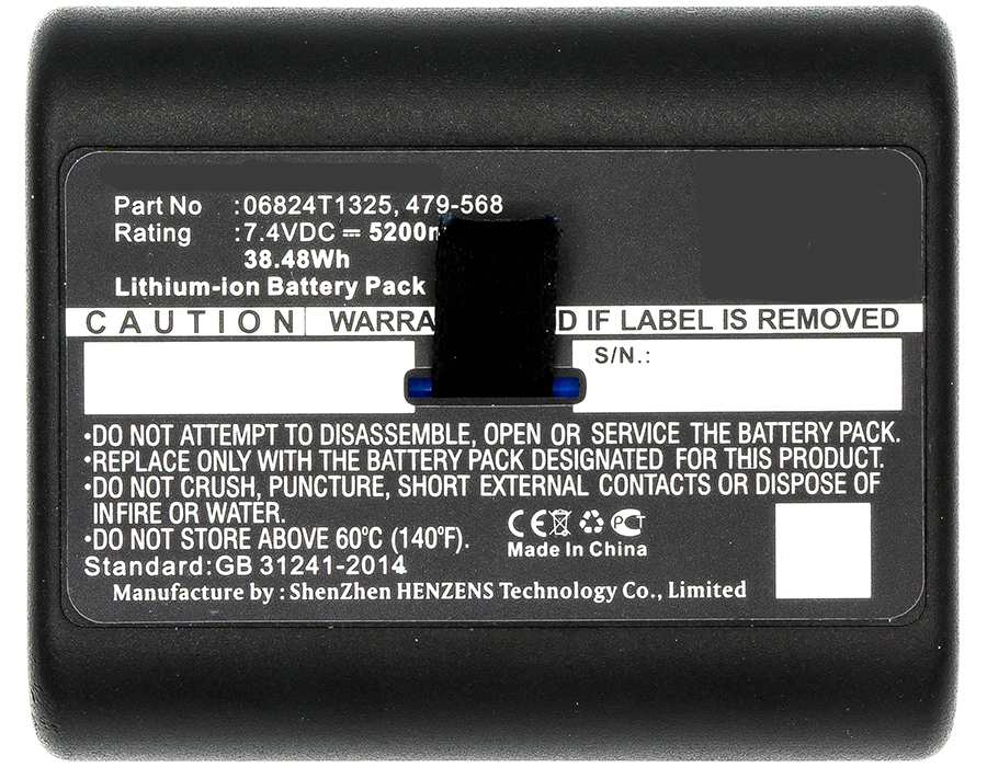 Batteries for FlukeEquipment