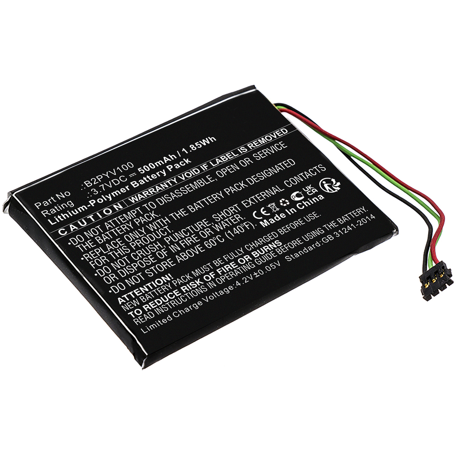 Batteries for HTCVR