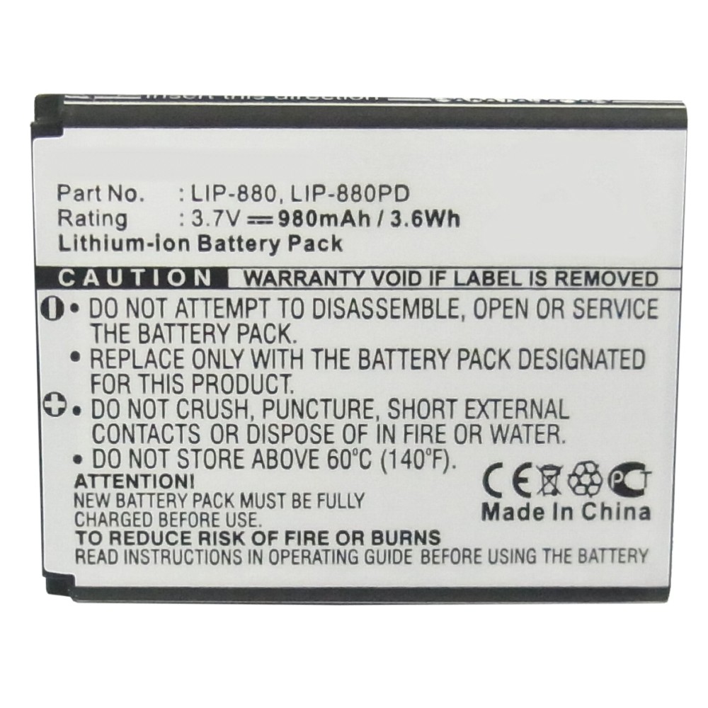 Batteries for SonyPlayer