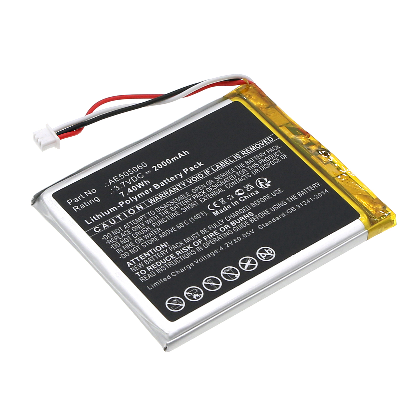 Batteries for iPodPlayer