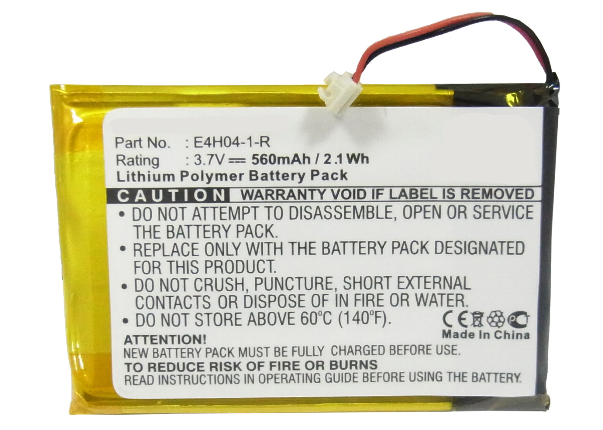 Batteries for InsigniaPlayer