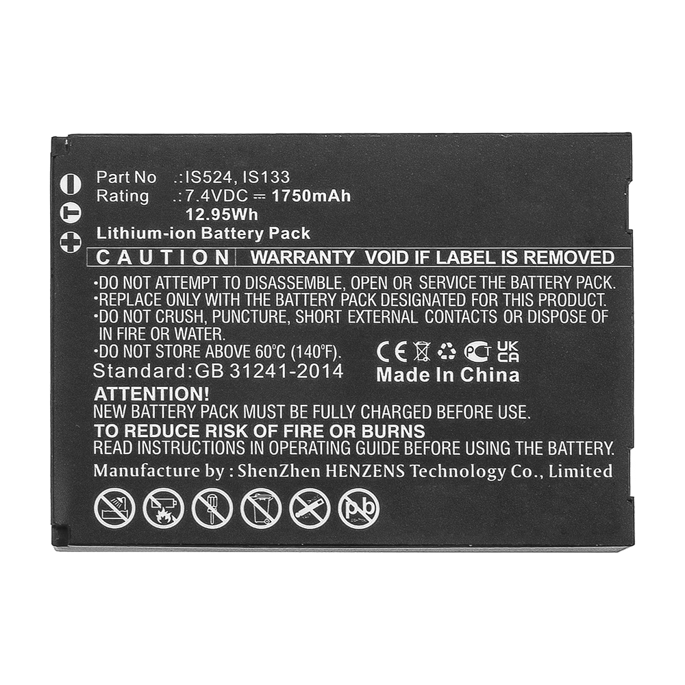 Batteries for PaxCredit Card Reader