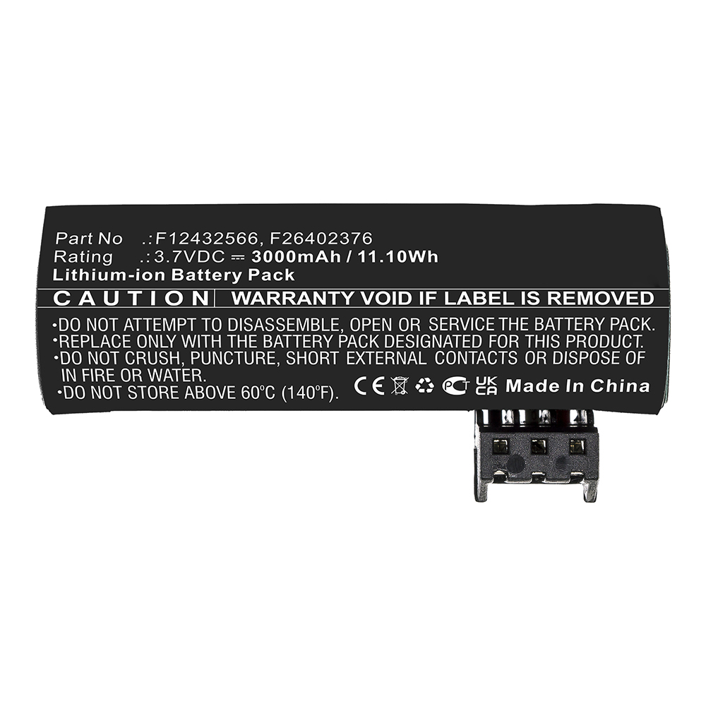 Batteries for IngenicoCredit Card Reader