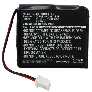 Batteries for RatiotecCredit Card Reader