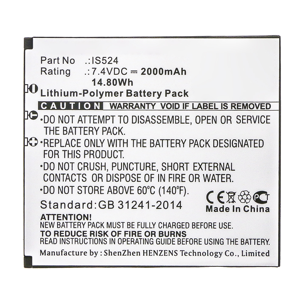 Batteries for PaxCredit Card Reader