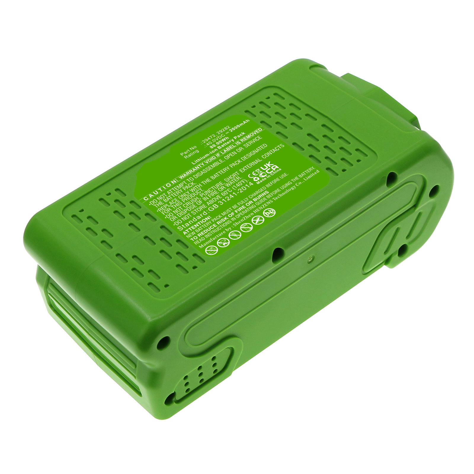 Batteries for GreenWorksPower Tool