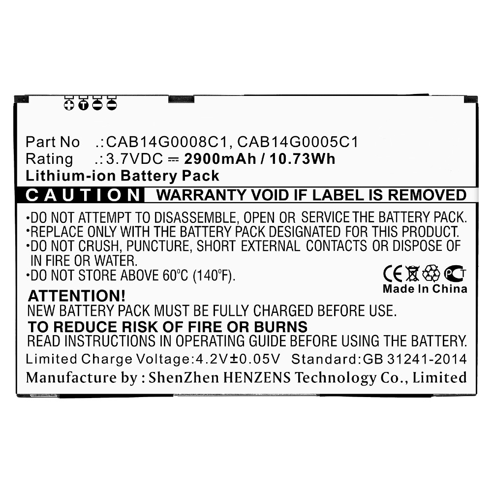 Batteries for AlcatelTablet