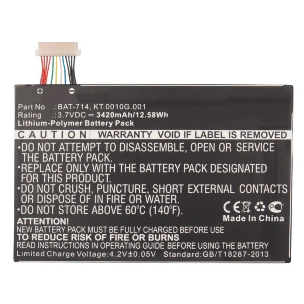 Batteries for AcerTablet