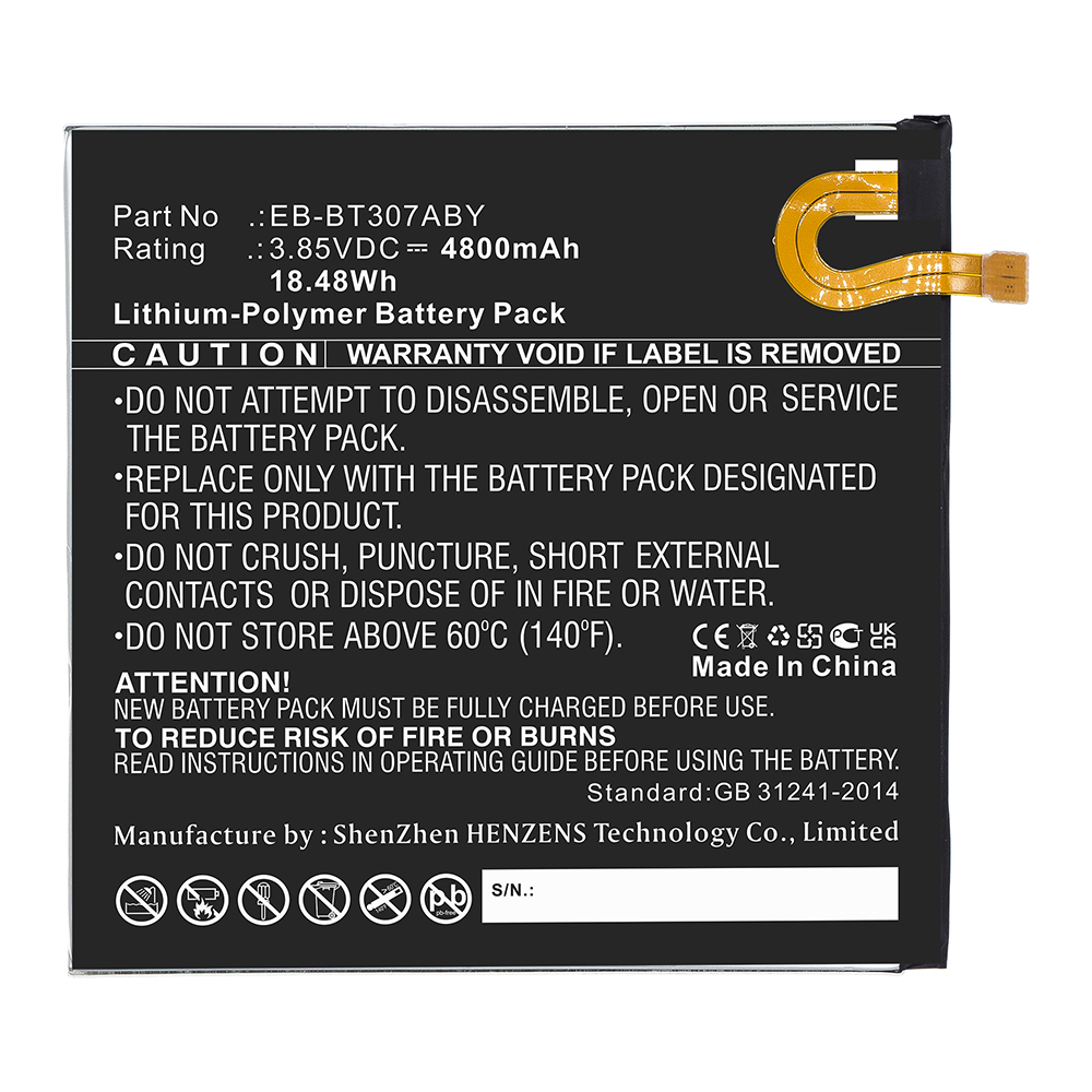 Batteries for SamsungTablet