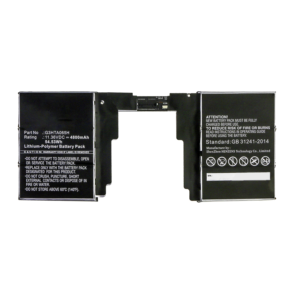 Batteries for MicrosoftTablet