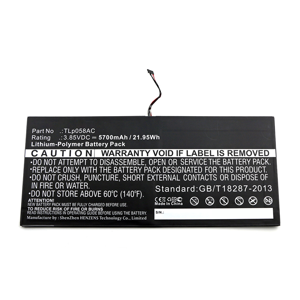 Batteries for AlcatelTablet