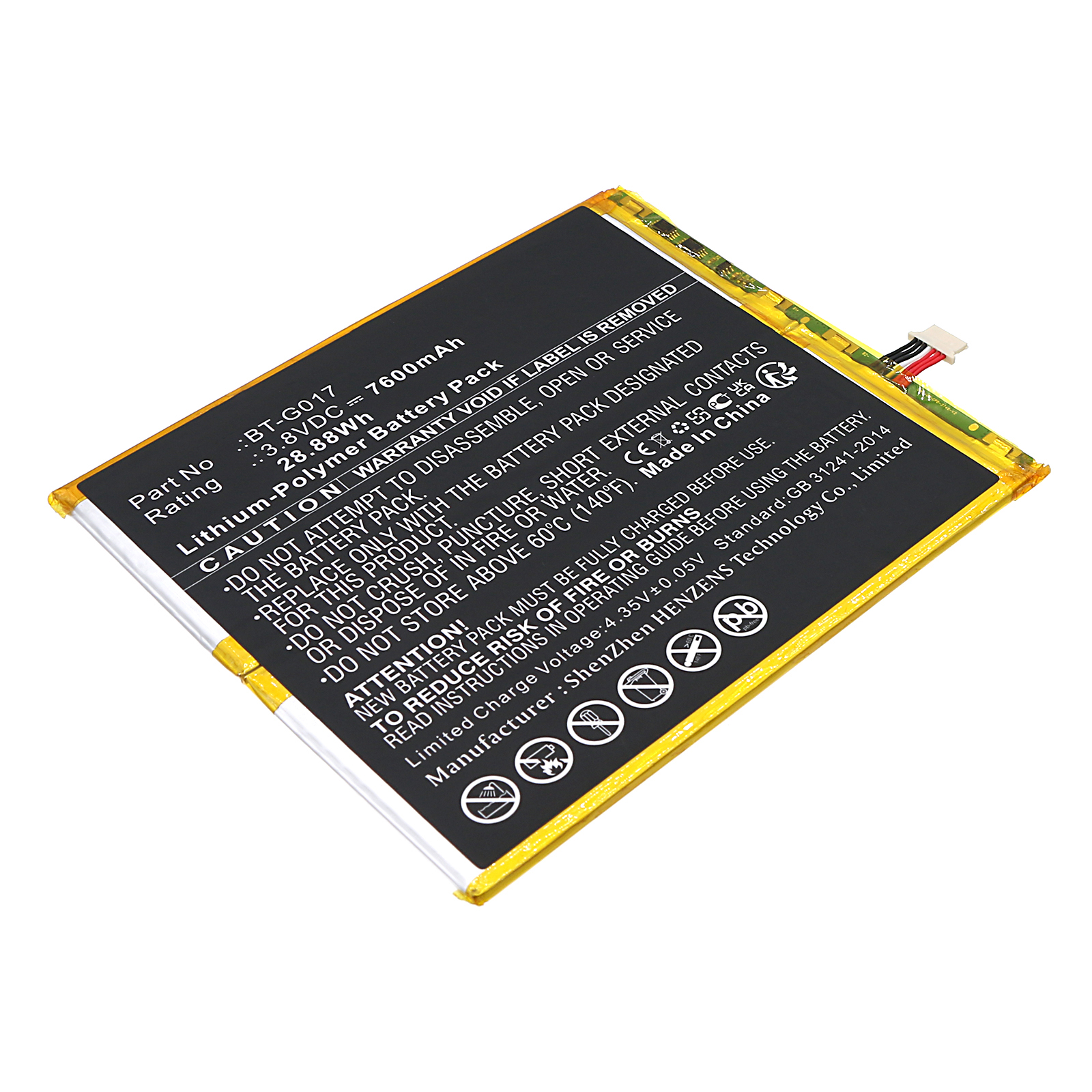 Batteries for MedionTablet