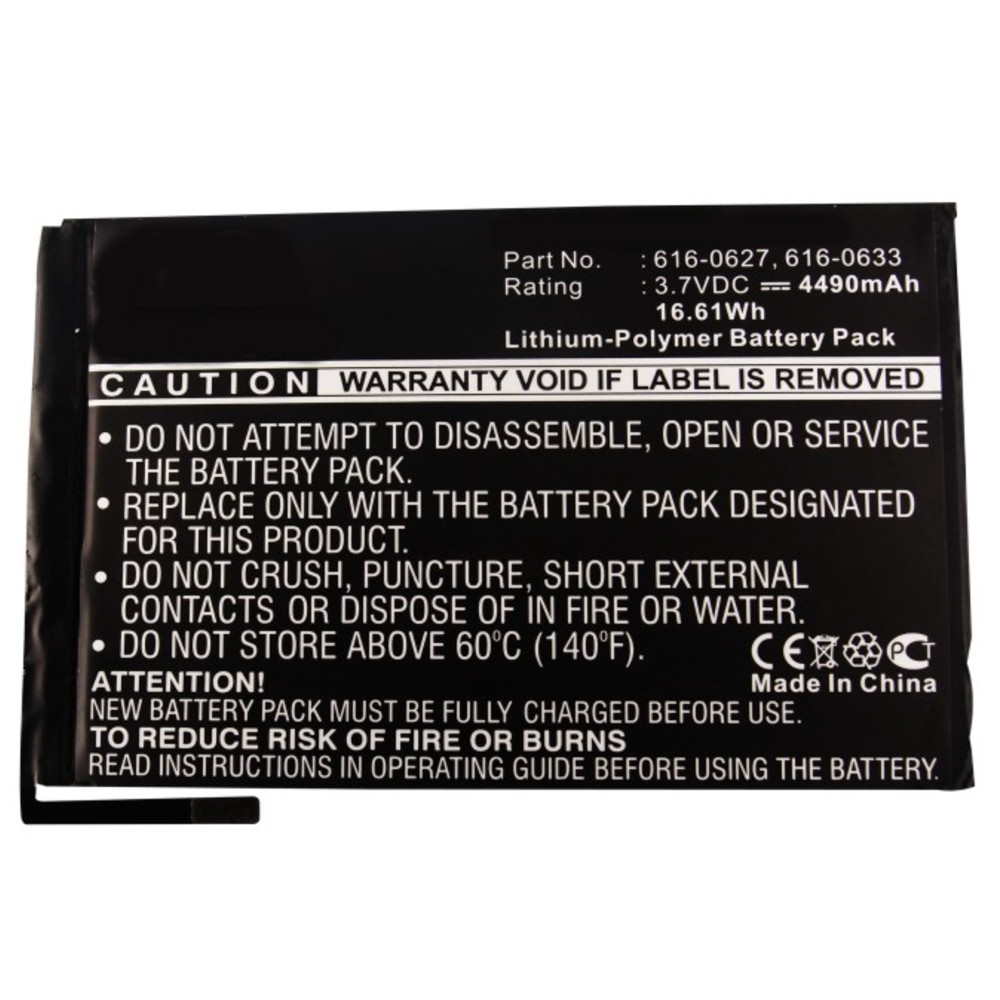 Batteries for AppleTablet